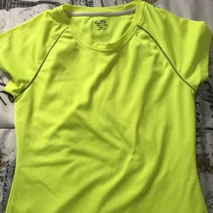 neon champion workout shirt